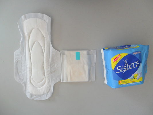 فوط صحية من مودينا مينت 290 ملم مجنح للاستخدام الليلي للفتيات