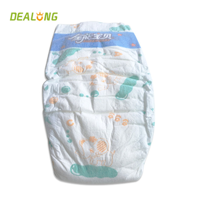 PE Backsheet الرضع حفاضات الطفل تنفس لينة حفاضات القطن الامتصاص FDA
