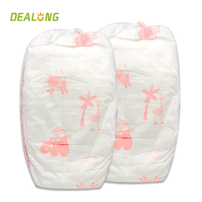 PE Backsheet الرضع حفاضات الطفل تنفس لينة حفاضات القطن الامتصاص FDA