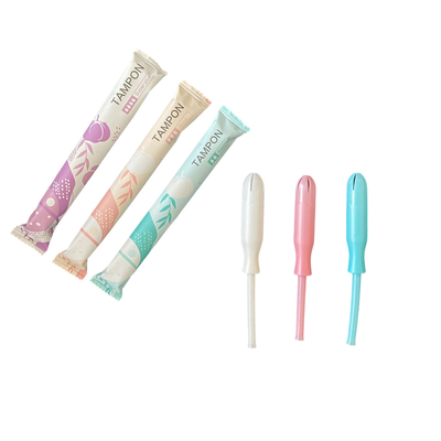 BPA Free Organic Cotton Tampon Latex Free ODM / OEM Brand