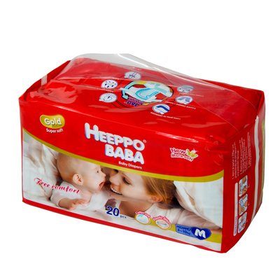 BTC Baby Diaper SAP Infant Baby PE Film حفاضات جافة فائقة OEM ODM