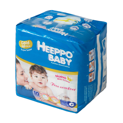BTC Baby Diaper SAP Infant Baby PE Film حفاضات جافة فائقة OEM ODM